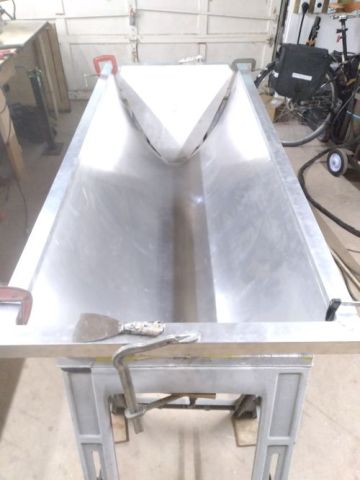 solar dryer aluminum plate tack weld